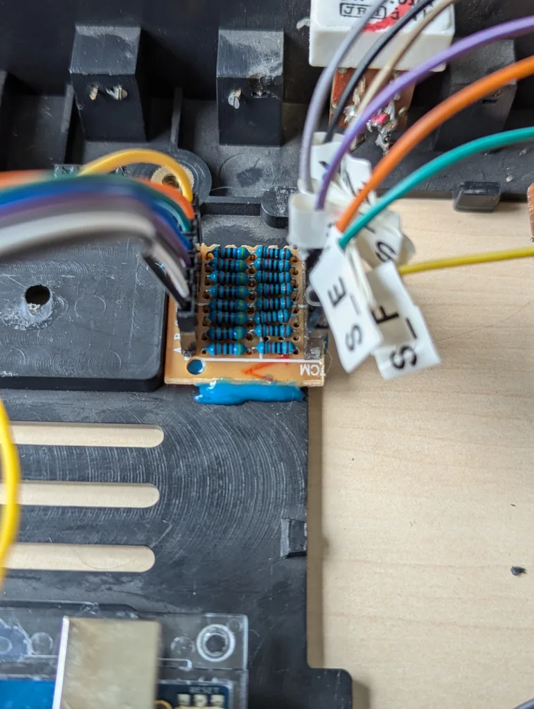 14.7 kΩ pull-up resistors expansion board
